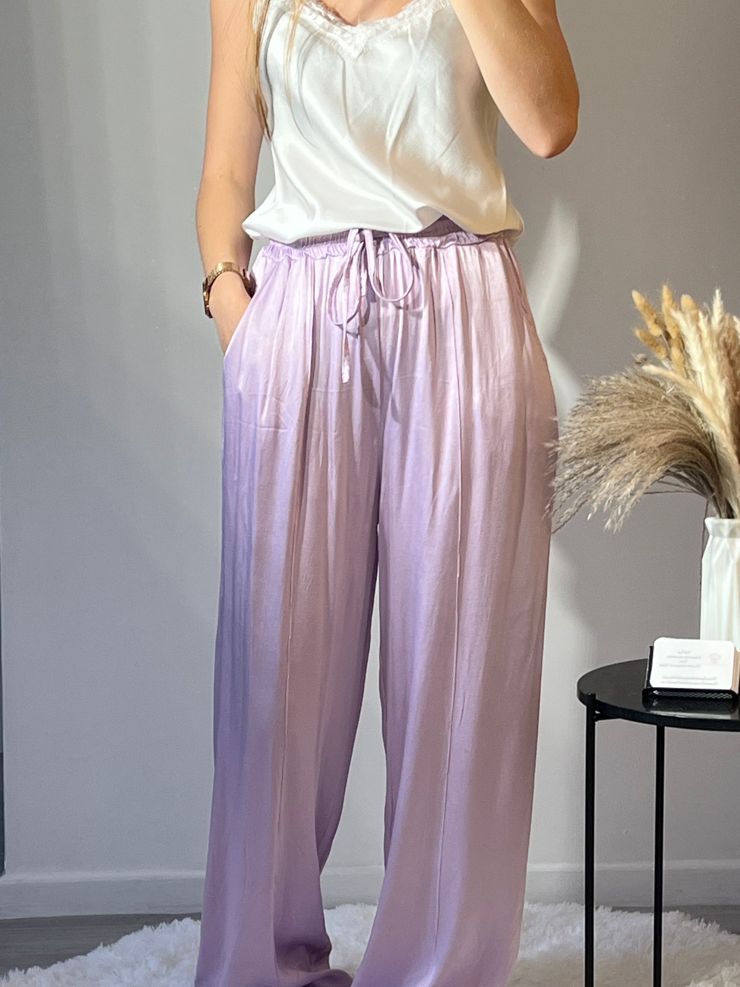 Pantalon large et fluide